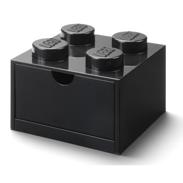 Room Copenhagen- Cassetto Da Scrivania Lego 4, Nero, 40201733-image