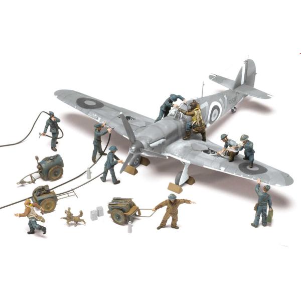 Classic Kit diorama A04702 – WWII RAF Ground Crew (1:48) – nová forma