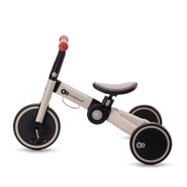 KINDERKRAFT Tříkolka 4Trike Silver Grey