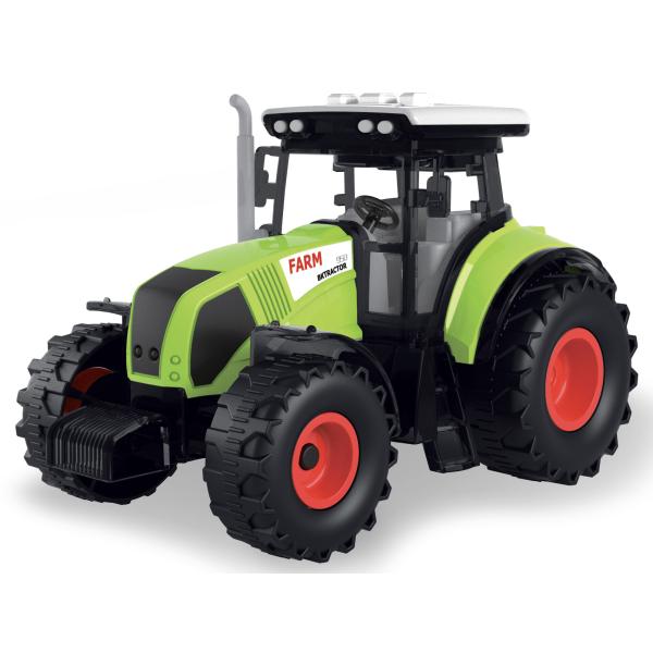 FARM SERVICE - Traktor se světly a zvuky - zelený