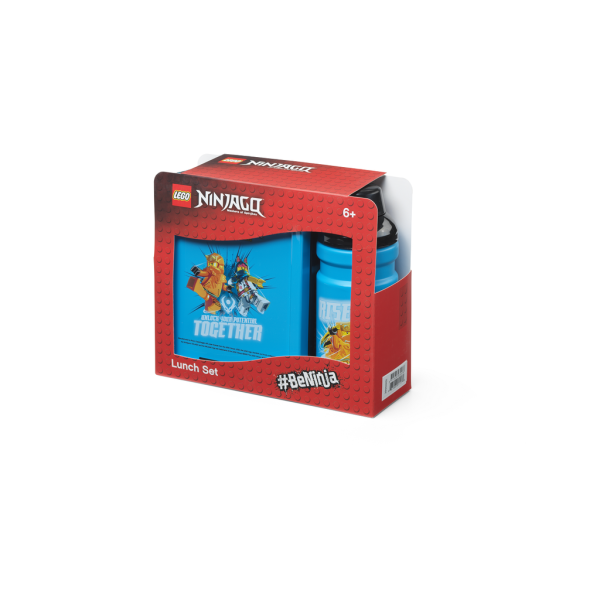 LEGO Ninjago Classic svačinový set (láhev a box) - modrý (obrázek 7)