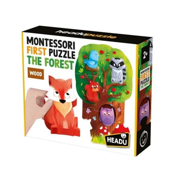 HEADU CS: Montessori Moje první puzzle - Les