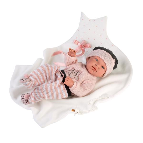 Llorens M843-26 oblečení pro panenku NEW BORN velikosti 43-44 cm (obrázek 3)