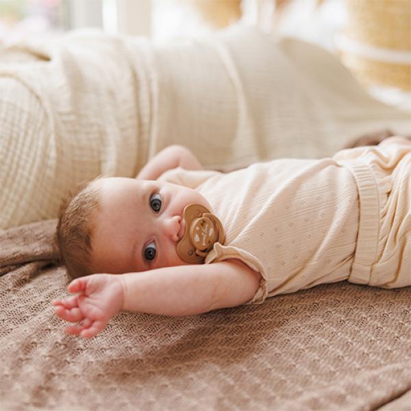 BABYONO Dudlíky silikonové anatomické 0-6m, 2 ks