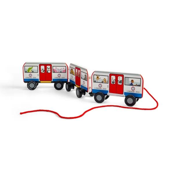 Bigjigs Toys Tahací hračka Londýnské metro (obrázek 3)