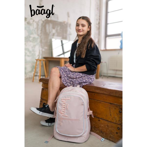 BAAGL SADA 3 Core Creamy: batoh, kabelka, taška