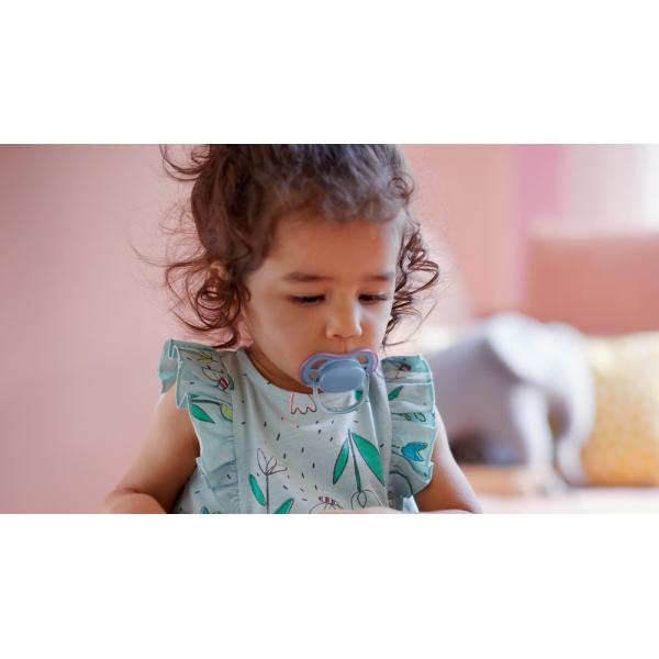 Philips AVENT Dudlík Ultra air neutral 6-18m dívka modrá 2ks (obrázek 3)