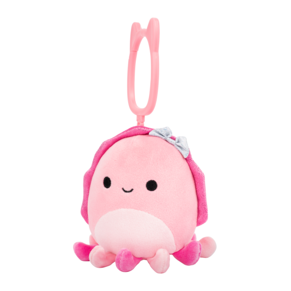 SQUISHMALLOWS Klíčenka Růžová sépie – Auggie