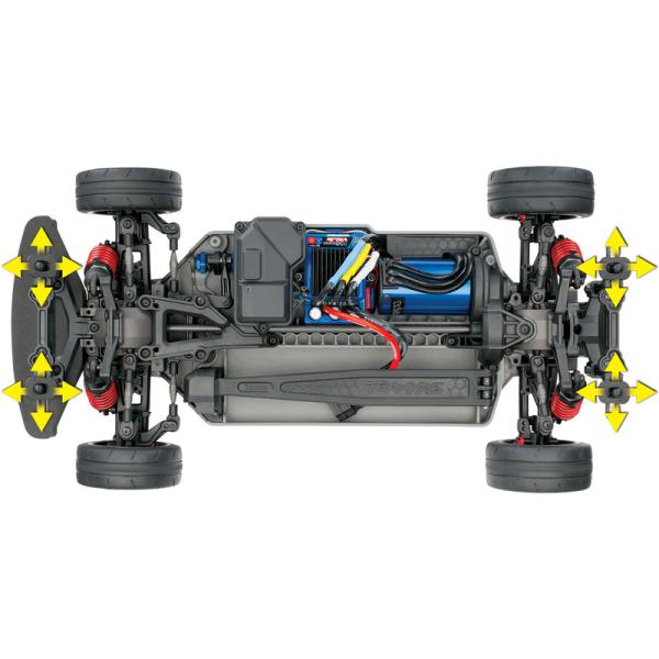 Traxxas podvozek 4-Tec 2.0 1:10 VXL RTR (obrázek 7)