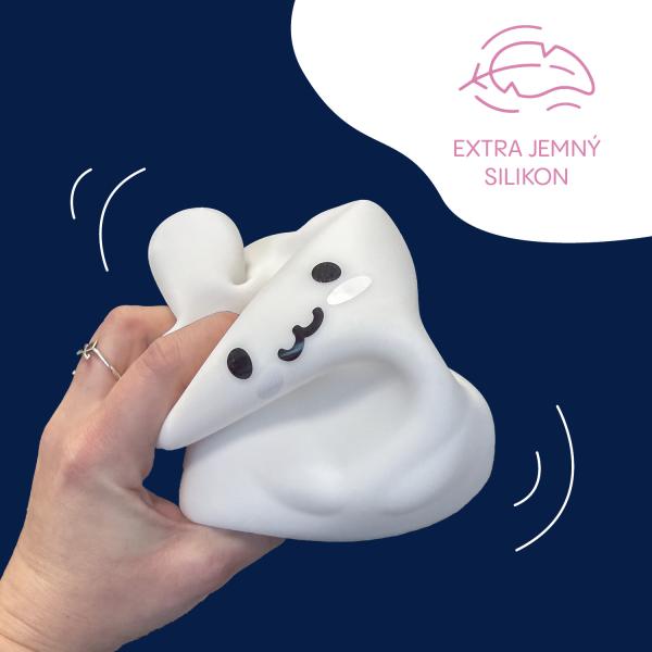 Silikonová noční LED lampička s hudbou velikosti L, Rabbit (obrázek 5)