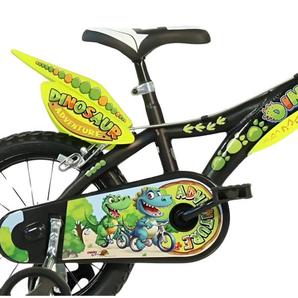 Dino Bikes - Dětské kolo 14" Dino 614-DSA Dinosaurus (obrázek 3)