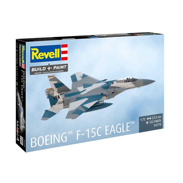 Plastic ModelKit letadlo 03778 - Boeing F-15C Eagle (1:72)