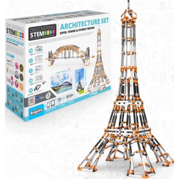 Engino STEM ARCHITEKTURA: Eiffelova věž a most Sydney
