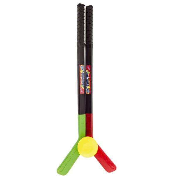 Hokejka 2ks s pukem plastové 70cm