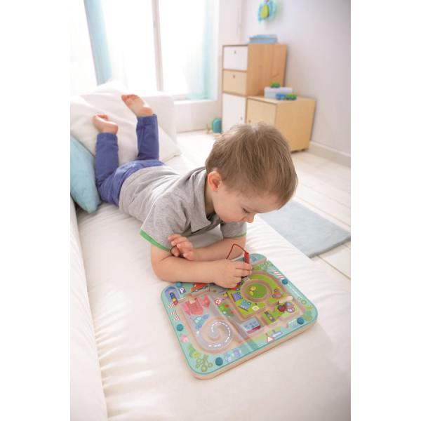 Haba Magnetický labyrint s perem Město