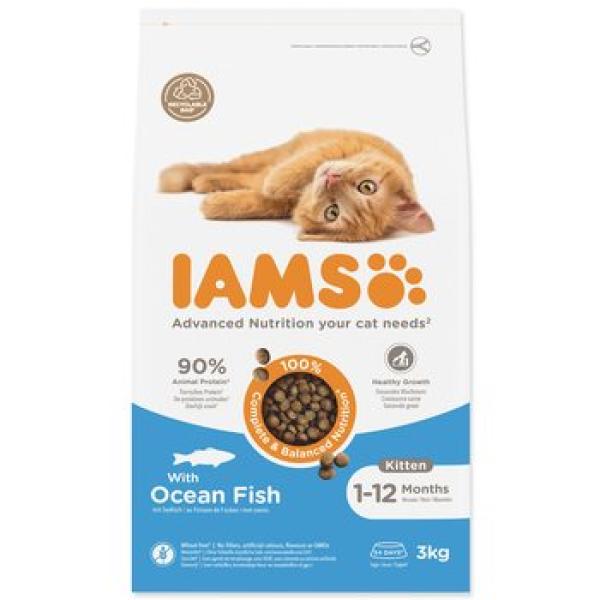 Krmivo IAMS Cat Kitten ocean fish 3kg