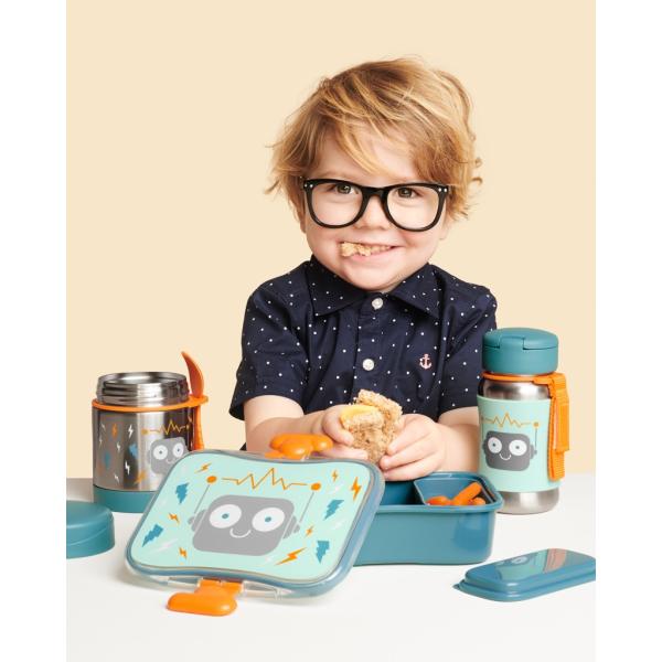 SKIP HOP Spark Style Krabička na svačinu 700 ml Robot 3+
