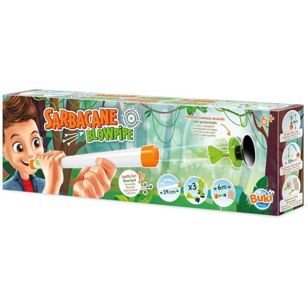 Foukací trubice na šípy s přísavkami