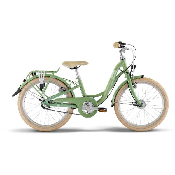 PUKY Detský bicykel 20" SKYRIDE 20-3 classic retro green