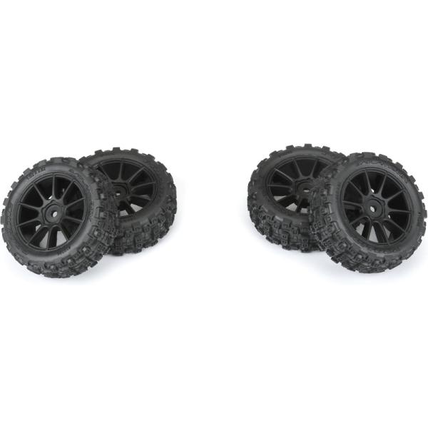 Pro-Line kolo 1.9" Badlands MX Buggy, Mach-10 disk černý: Typhon GROM (obrázek 3)