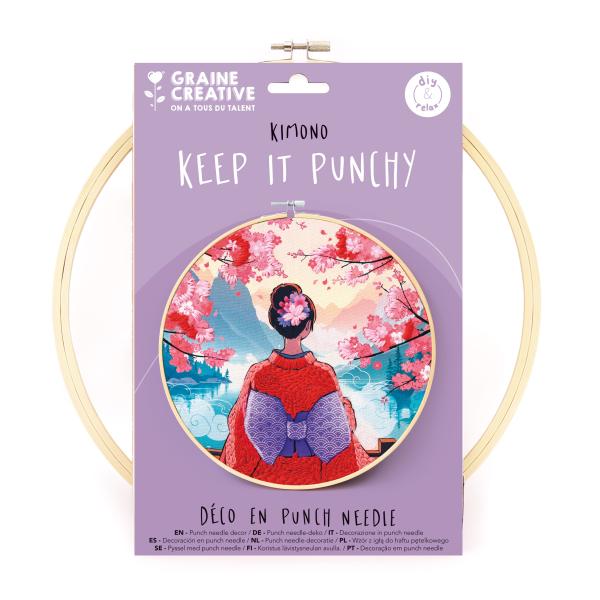 GRAINE CREATIVE Sada punch needle Kimono