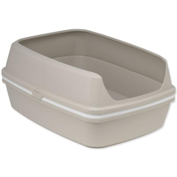 Toaleta Moderna Lift to Sift Large s roštom 50,2x38x23,7cm šedá