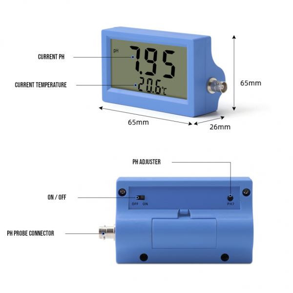 INVITAL pH meter tak sondy