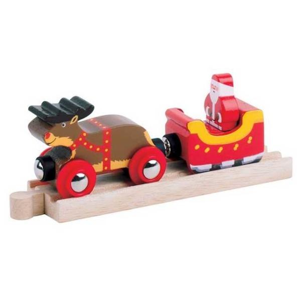Bigjigs Rail Santův spřežení + kolej