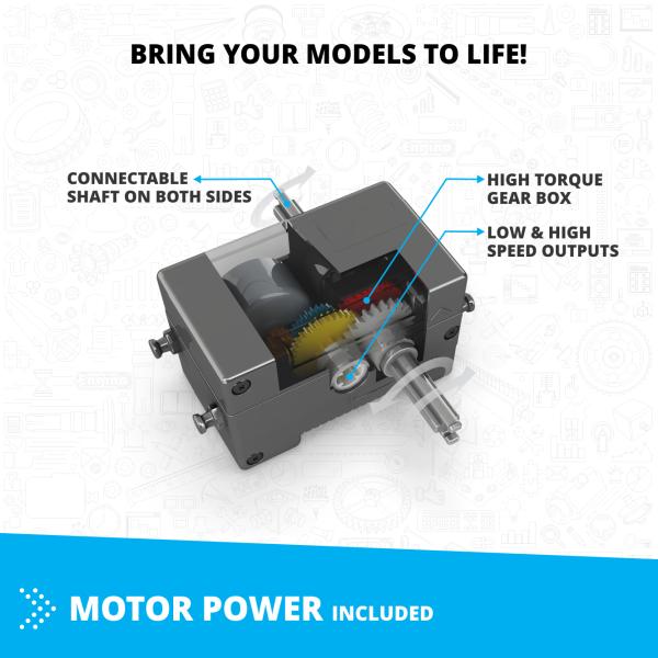 Engino INVENTOR ROBOTIZED "ginoBot" s 10 bonusovými modely (obrázek 3)