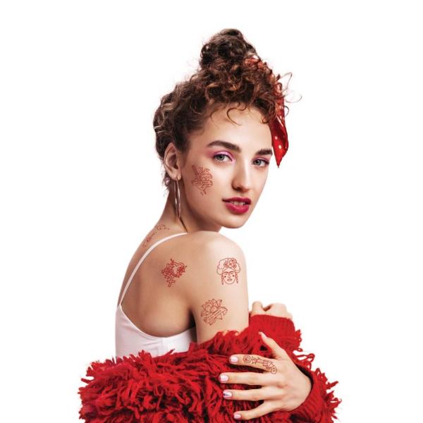 TATTonMe Tetovačky pro ženy Frida sada (obrázek 4)