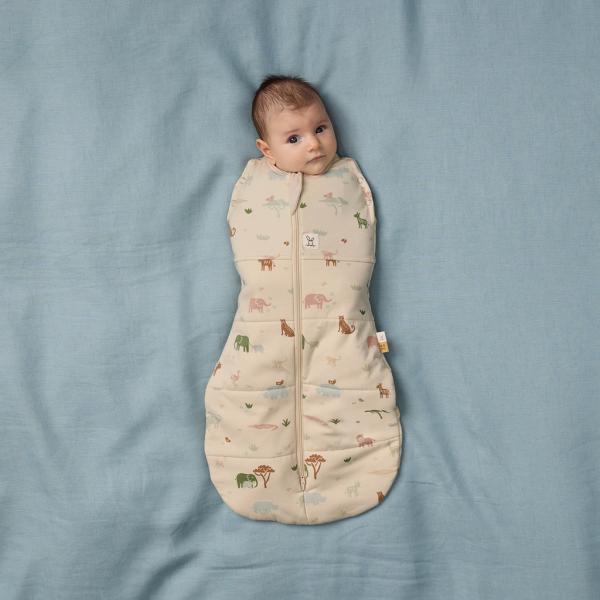 ERGOPOUCH Zavinovačka a vak na spaní 2v1 Cocoon Savannah 6-12 m, 8-10 kg, 2,5 tog (obrázek 3)