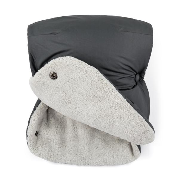 PETITE&MARS Rukávník / rukavice Jasí na kočárek Charcoal Grey (obrázek 3)