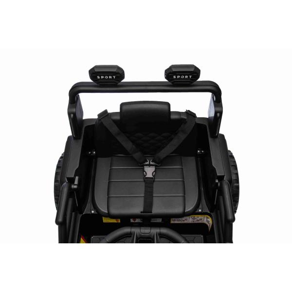Elektrické autíčko OFFROAD NEW s pohonem zadních kol, bílé, Lithiová baterie (obrázek 8)