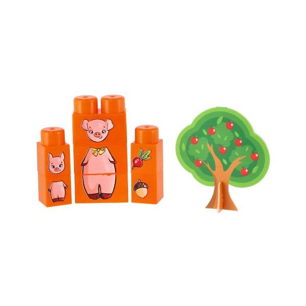 Stavebnice zvířátka v krabici