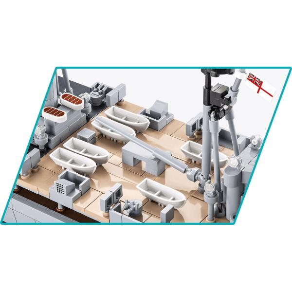 Cobi 4830 Bojový křižník HMS Hood (obrázek 4)