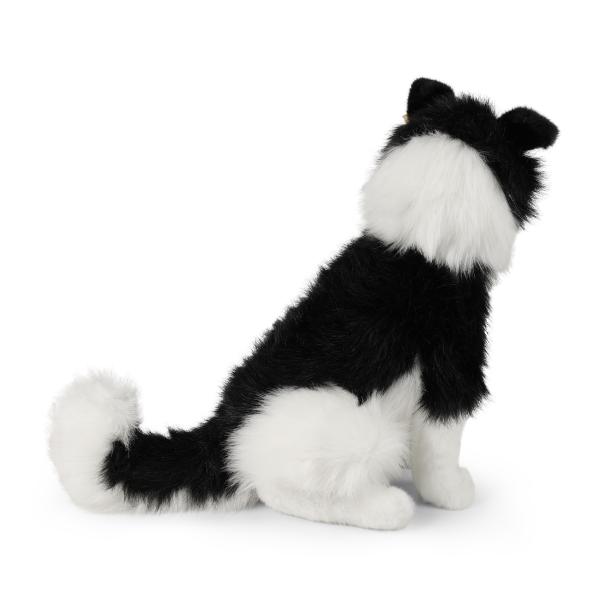 Plyšový pes border kolie sedící 40 cm ECO-FRIENDLY (obrázek 4)