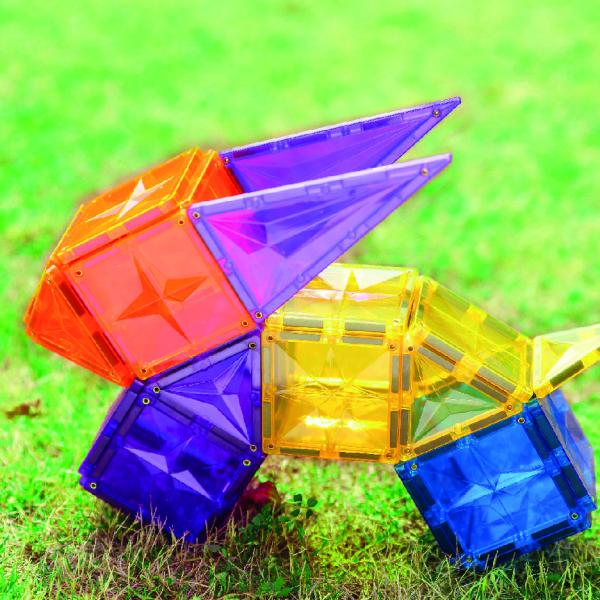Cleverclixx Magnetická stavebnice Original Pack Intense – 60 ks (obrázek 7)