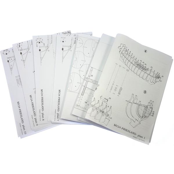 MAMOLI Friesland 1663 1:75 kit (obrázek 11)