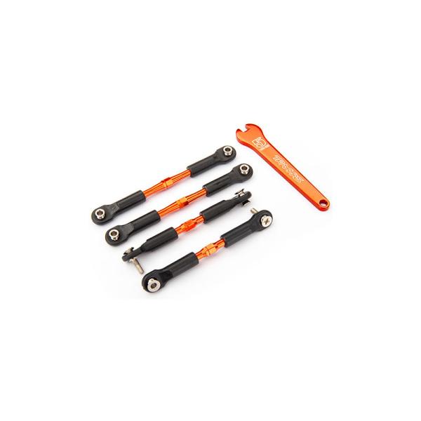 Traxxas Biela De Biela 39/49Mm Aluminio Naranja (2+2)-image