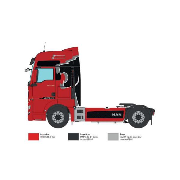 Model Kit truck 3959 - MAN TGX XXL D38 (1:24) (obrázek 4)