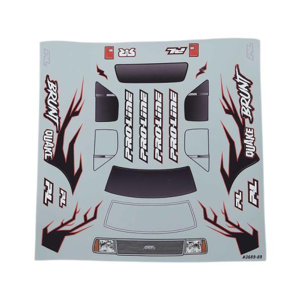 Pro-Line karosérie 1:16 Brunt červená: Arrma Quake Grom (obrázek 3)