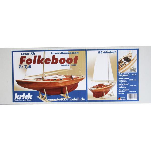 Krick Folkeboot 1:7.6 RC kit