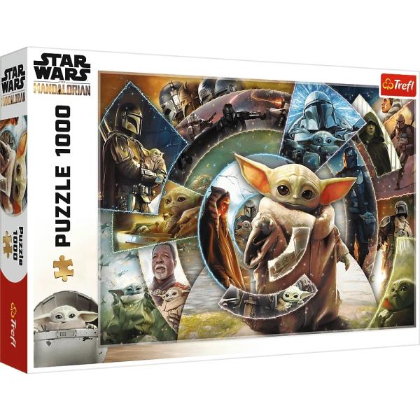 Trefl Puzzle Star Wars 1000 dílků Groguova cesta