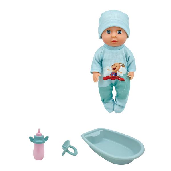 Bábätko s vaničkou modré 20cm