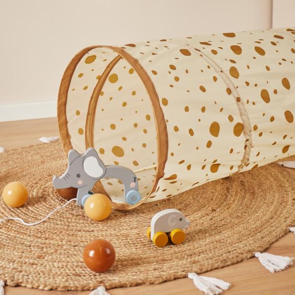 Bieco – Samorozkládací hrací tunel – puntíky