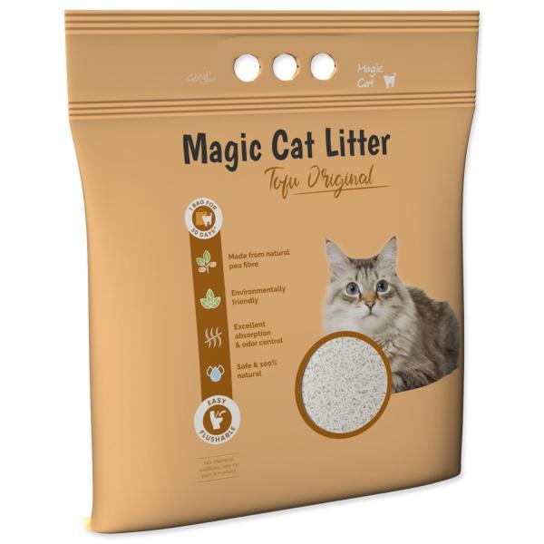 Stelivo Magic Litter Tofu Original 6l (obrázek 3)