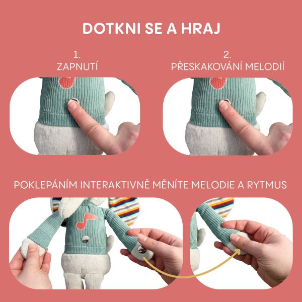 Plyšový interaktivní parťák, Elephant (obrázek 10)