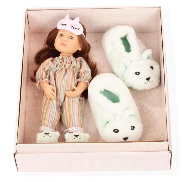 Götz panenka Little Kidz PJ Party s papučkami 36cm (obrázek 6)