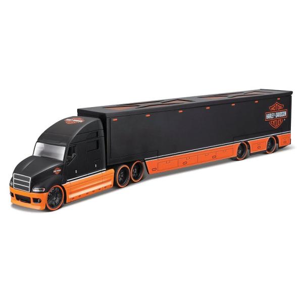 Maisto - Harley-Davidson Haulers, čierny, 1:64