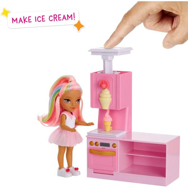 Rainbow High Littles Dessert Shop s Kandy Playset (obrázek 6)
